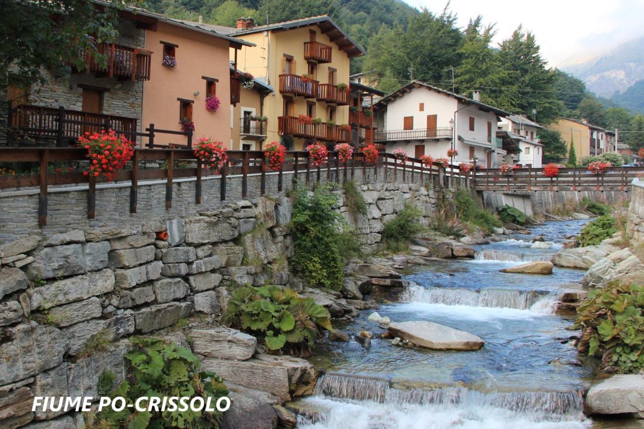 La Finestra Sul Monviso Leilighet Crissolo Eksteriør bilde